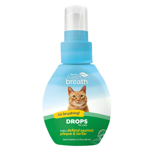 [DROPผสมน้ำ] Fresh breath drop cat 65 ml แมวป้องกันคราบหินปูน