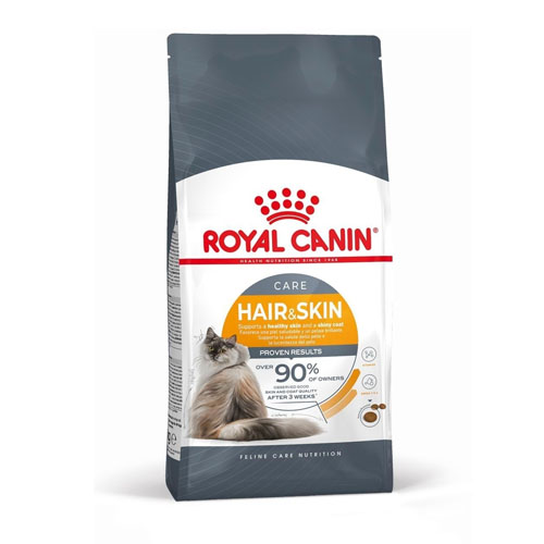 ROYAL CANIN HAIR & SKIN  CARE 400g แมวโตบำรุงขนและผิวหนัง