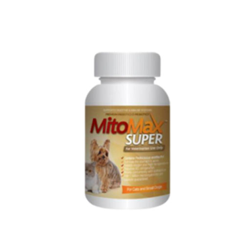 Mitomax โปรไบโอติก Probiotic สำหรับสุนัขพันธุ์เล็กและแมว 30 เม็ด