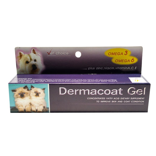 Dermacoat gel เจลบำรุงขนและผิว 120 g