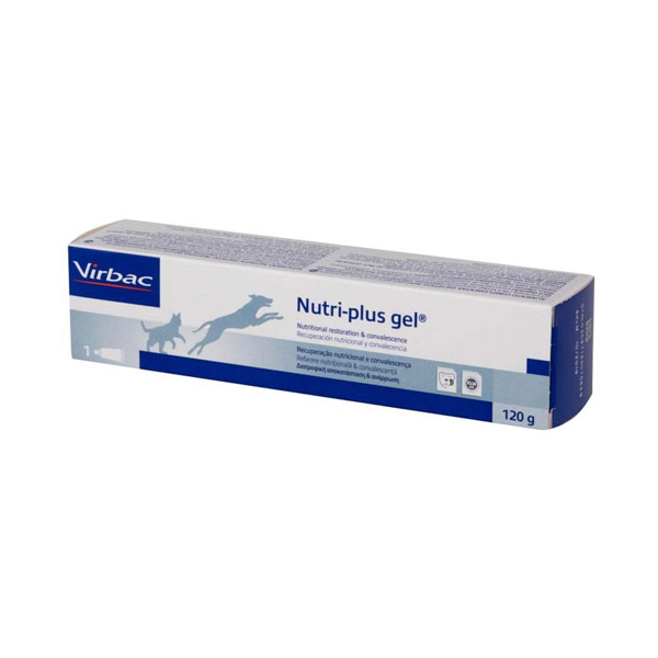 Virbac nutriplus gel 120.5กรัม เจลเสริมอาหาร เสริมวิตามินสำหรับสัตว์เลี้ยง