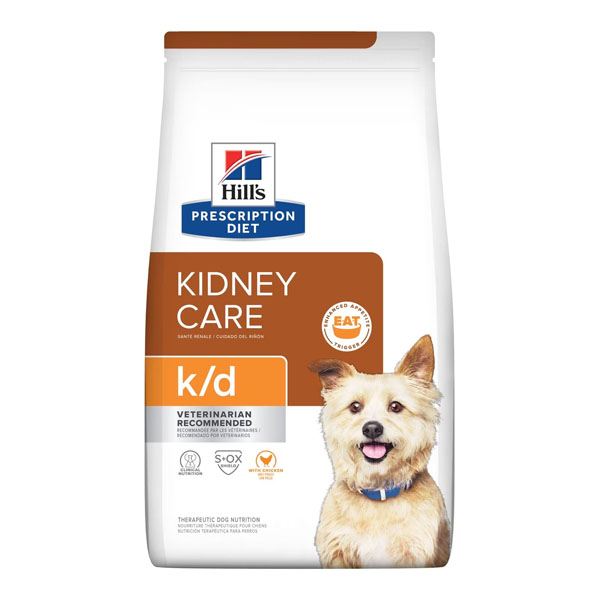 Hill's k/d canine 1.5 Kg อาหารสุนัขโรคไต รสไก่