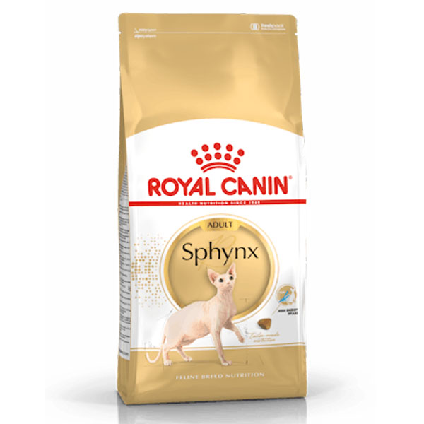 ROYAL CANIN SPHYNX ADULT 400G อาหารแมวสายพันธุ์สฟิงซ์