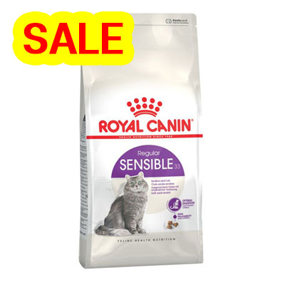 [EXP1/2/25] Royal canin Sensible cat 400g อาหารแมวโตที่ต้องการดูแลระบบย่อยอาหาร_H5O9B81FC4