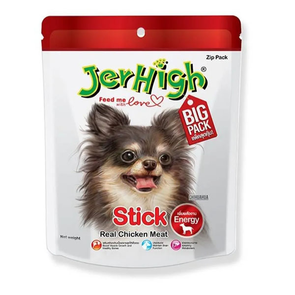 Jerhigh  Stick 400g ขนมสติ๊กรสไก่