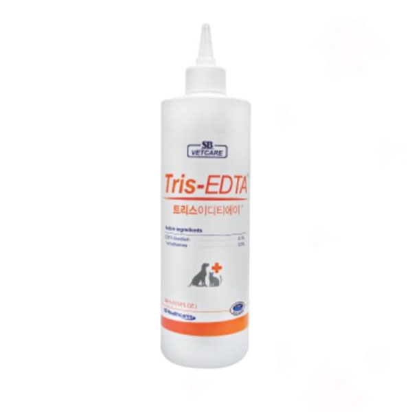 Tris-EDTA ทริส อีดีทีเอ น้ำยาเช็ดหู สุนัขและแมว ไร้กลิ่น 120 ml  ล้างหู 