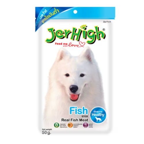 jerhigh stick 60 กรัม รสปลา Fish (ขนม)