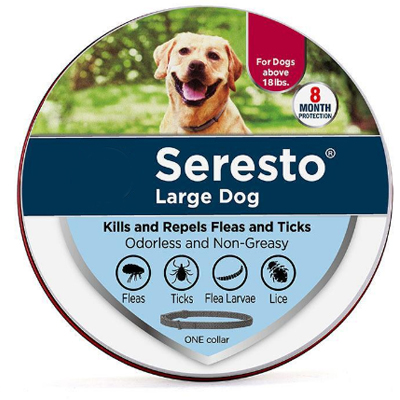 Seresto ปลอกคอสำหรับกำจัดเห็บ หมัด SIZE L  70 CM สำหรับสนัขพันธุ์ใหญ่