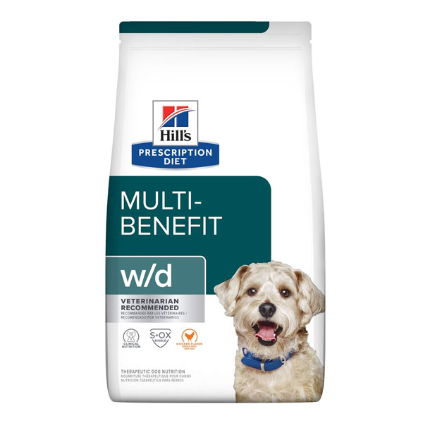 Hill's canine W/d 1.5 กก. อาหารสำหรับสุนัขเบาหวาน multi benefit