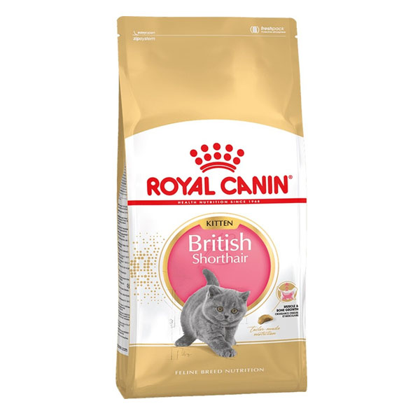 ROYAL CANIN KITTEN BRITISH SHORTHAIR  10KG ลูกแมวพันธุ์ บริติช ชอร์ทแฮร์