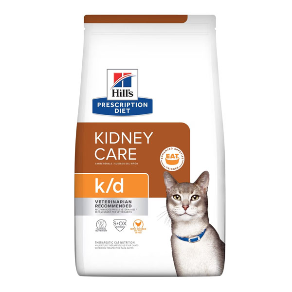 Hill's K/d feline 3.85 กก อาหารแมวโรคไต รสไก่