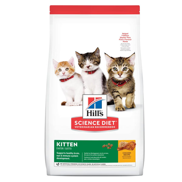 Hill's Kitten 1.58 KG อาหารลูกแมวอายุไม่เกิน 1 ปี และ แม่แมวตั้งท้องหรือให้นม