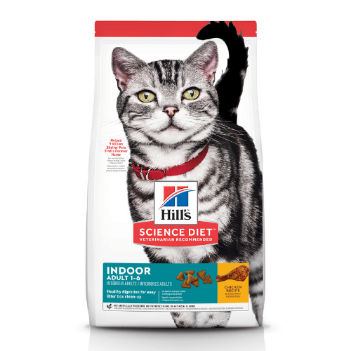 Hill's indoor adult cat 1.58 กก. อาหารแมวเลี้ยงในบ้าน อายุ 1-6 ปี