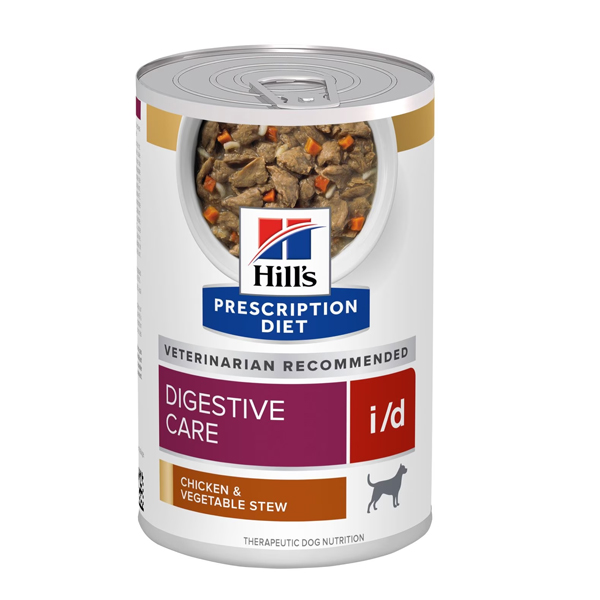 Hill's i/d Stew ไก่และผัก 12.5 oz อาหารสุนัขโรคลำไส้