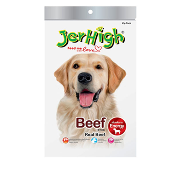 Jerhigh Beef Stick 60 g ขนมสติ๊กรสเนื้อ