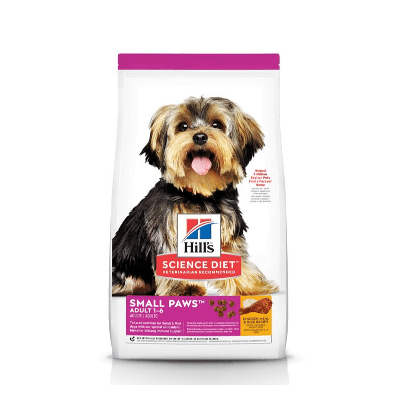 Hills PET Canine Adult 1-6 Small Paws 1.5kg สุนัขโตพันธุ์เล็ก