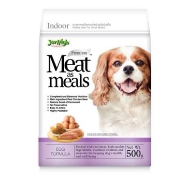 Jerhigh Meat as Meals Chicken with egg 500G สูตรไก่และไข่