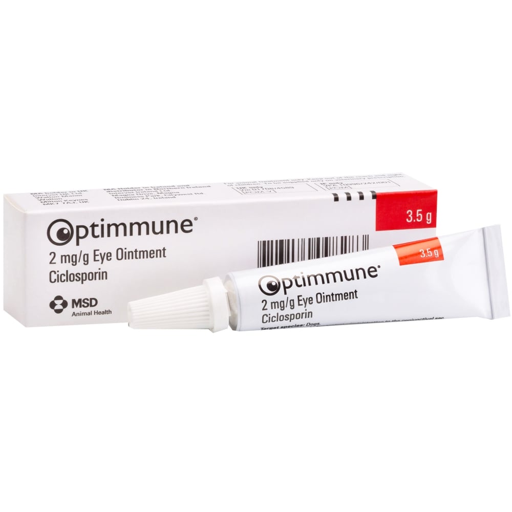 Optimune 3.5 g ใช้รักษาอาการตาแห้งเรื้อรัง